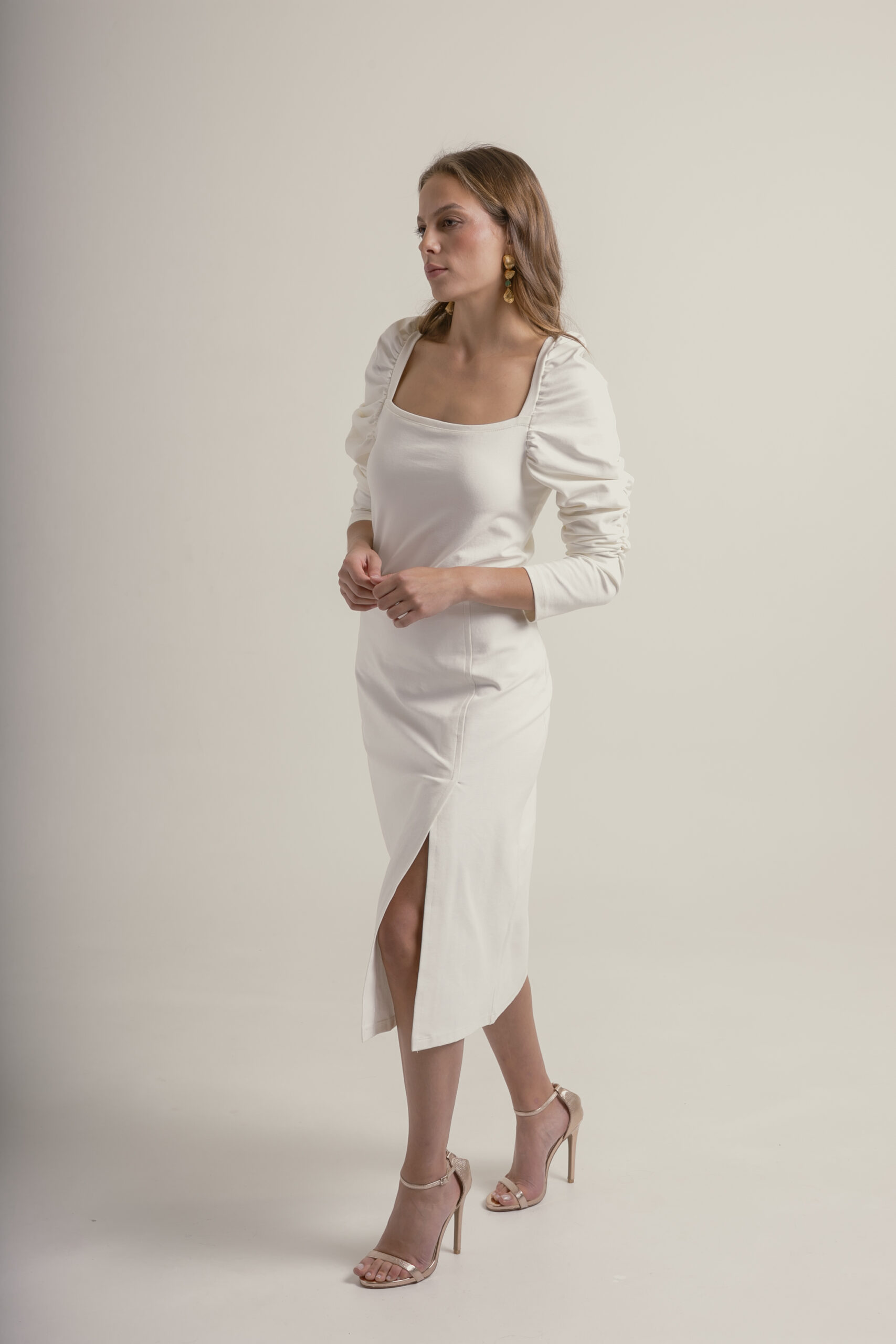 Falda Ana María Blanco