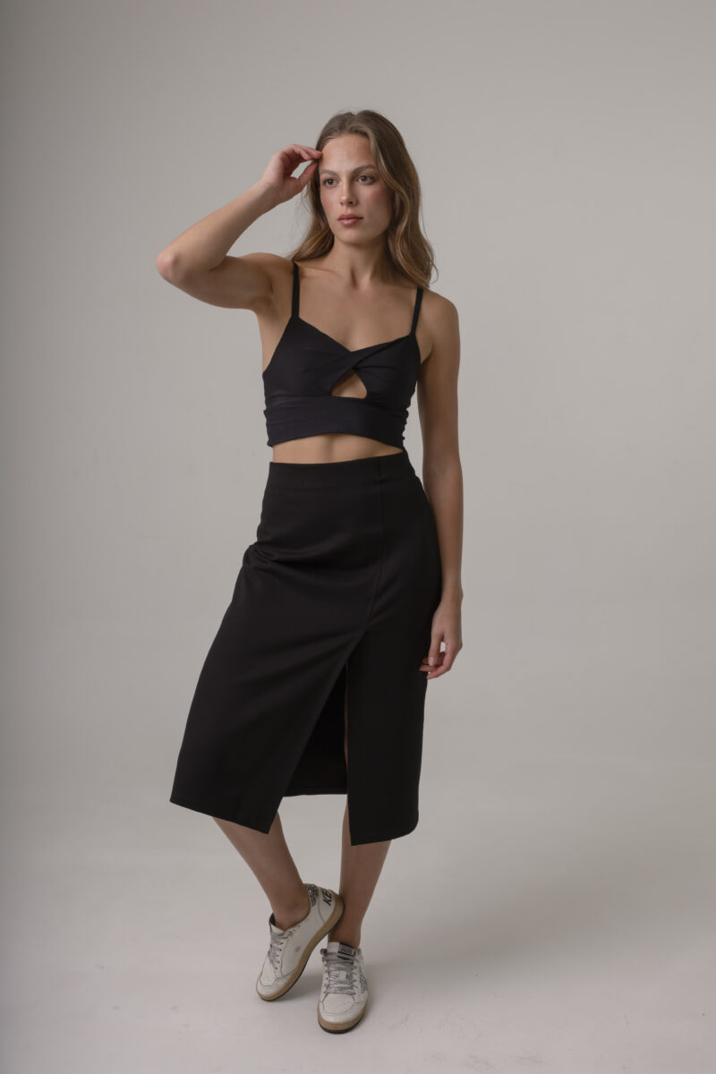 Falda Ana María Negro