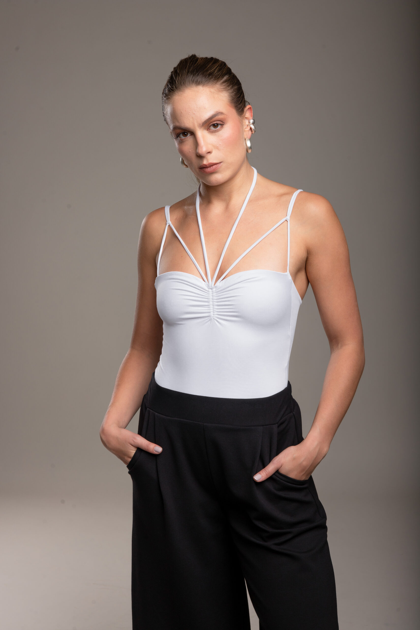 Body Tiras Pisa Blanco