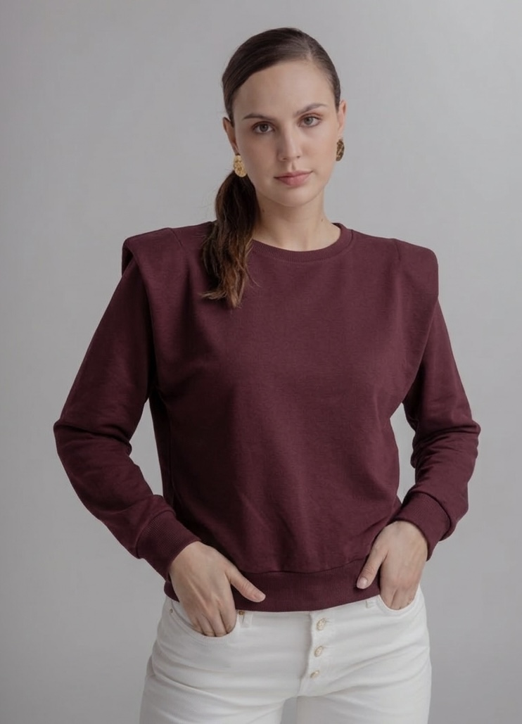 Blusa Ana Maria Vino
