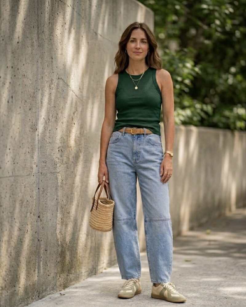 Jeans Barrel Claro