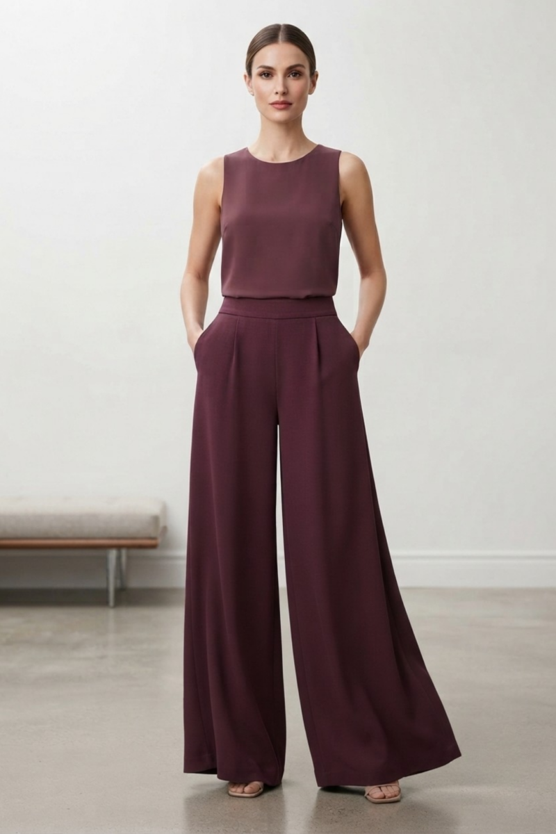 Pantalon Toledo Vino